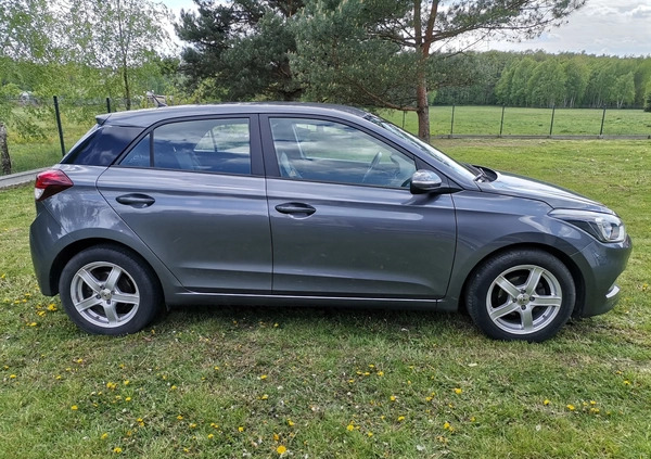 Hyundai i20 cena 42900 przebieg: 55000, rok produkcji 2016 z Sieraków małe 92